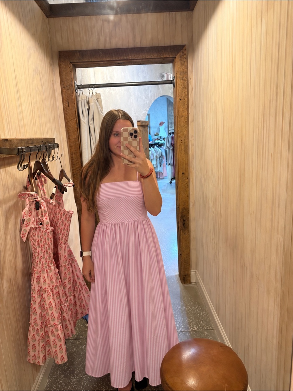 HYFVE Strapless Soft Pink Maxi Dress